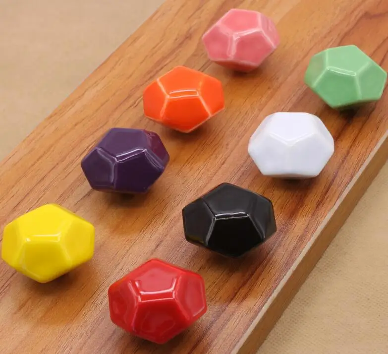 100pcs wholesale furniture decorative door knobs small drawer pulls candy color ceramic kids room knobs - Decorative Door Knobs 100pcs wholesale furniture decorative door knobs small drawer pulls candy color ceramic kids room knobs - Decorative Door Knobs
