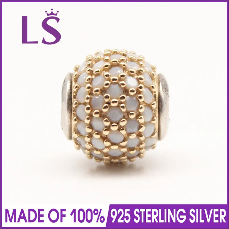 

LS High Quality 925 Silver Essence Hope Beads Fit Original Essence Bracelets Pulseras Essencia.DIY Charm Jewelry Making Women.Z