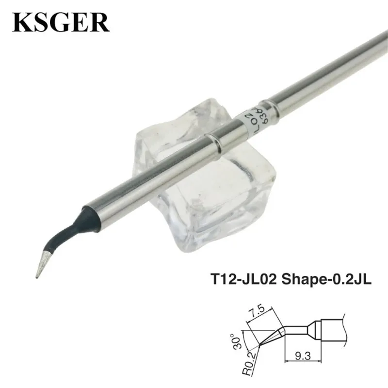 KSGER T12-ILS/K/KU/JL02/BL/D16/D24/BC2 электронные паяльники высококлассные сварочные инструменты T12 паяльный наконечник 70 Вт