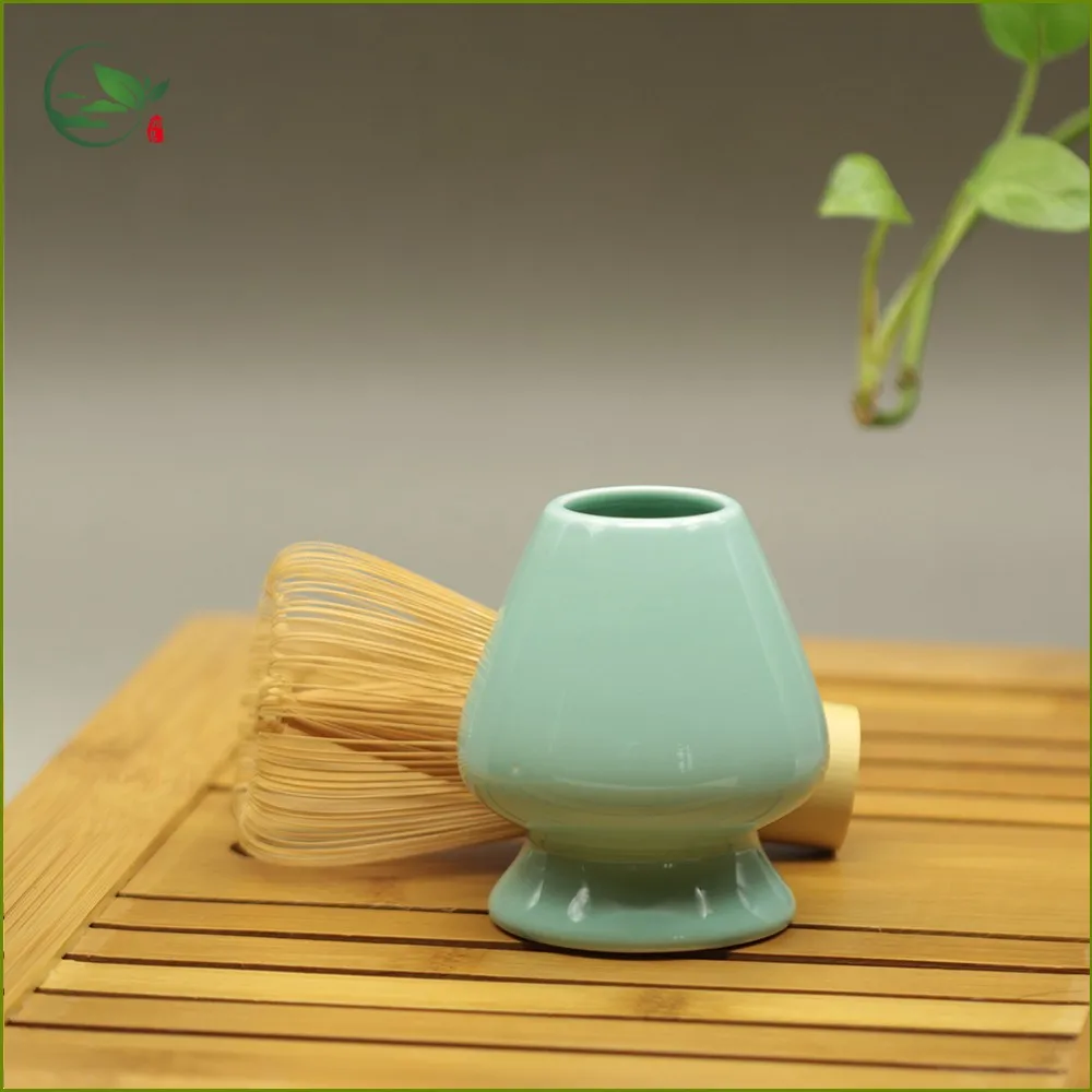 Ceramic Matcha Whisk Stand Chasen Holder Japanese Matcha Green Tea