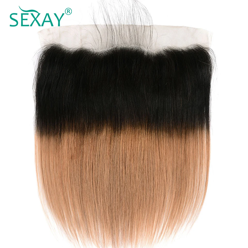 1b 30 Blonde Lace Frontal With Baby Hair Sexay Ombre Brazilian Non