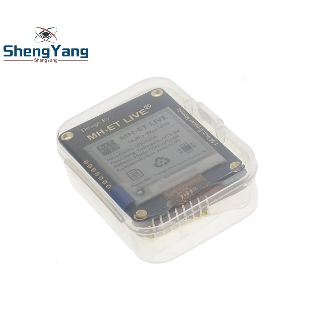 ShengYang 1,54 дюймовый электронный модуль E-paper E-Ink EInk экран дисплея SPI поддержка глобальной/части для Arduino STM raspberry pi ESP32