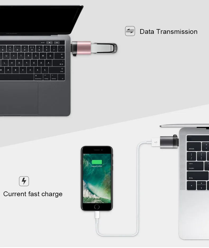 USB3.0 к USB C адаптер конвертер для Macbook Nexus Nokia N1 для Samsung S8 Plus USB 3,0 мужчина к type-C Женский адаптер OTG