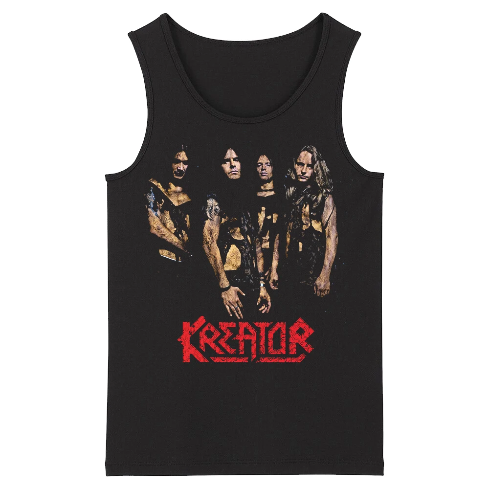 Bloodhoof Kreator Grindcore тяжелый металл скорость металла Thrash Deathcore Мужская мода майки Азиатский размер