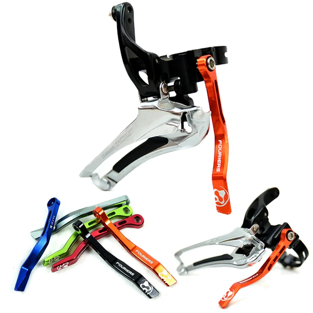 Discount Fouriers Alloy Road Bike Chain Catcher Drop Keeper For Circle Ring Oval Ring Racing 39t ~ 53t  34t ~ 50t 5.5g Chain Guard 4