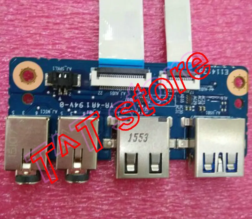 

original W650S W650SF P15 P15F Dual USB Audio Board with Cable 6-71-W6508-D07 test good free shipping