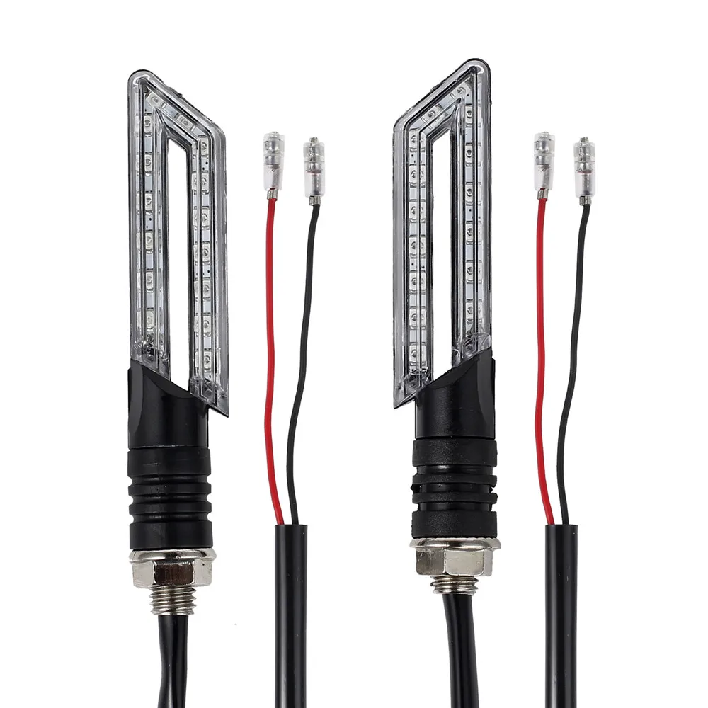 Proster 4 шт. Универсальный 15LED DC 12V 0 8 W мотоцикл указатель поворота янтарный свет