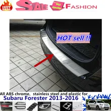 Для Subaru Forester 2013 2014-2016 внешний задний бампер защитить отделкой крышка кузова автомобиля детектор Нержавеющая сталь педаль плиты 1 шт.