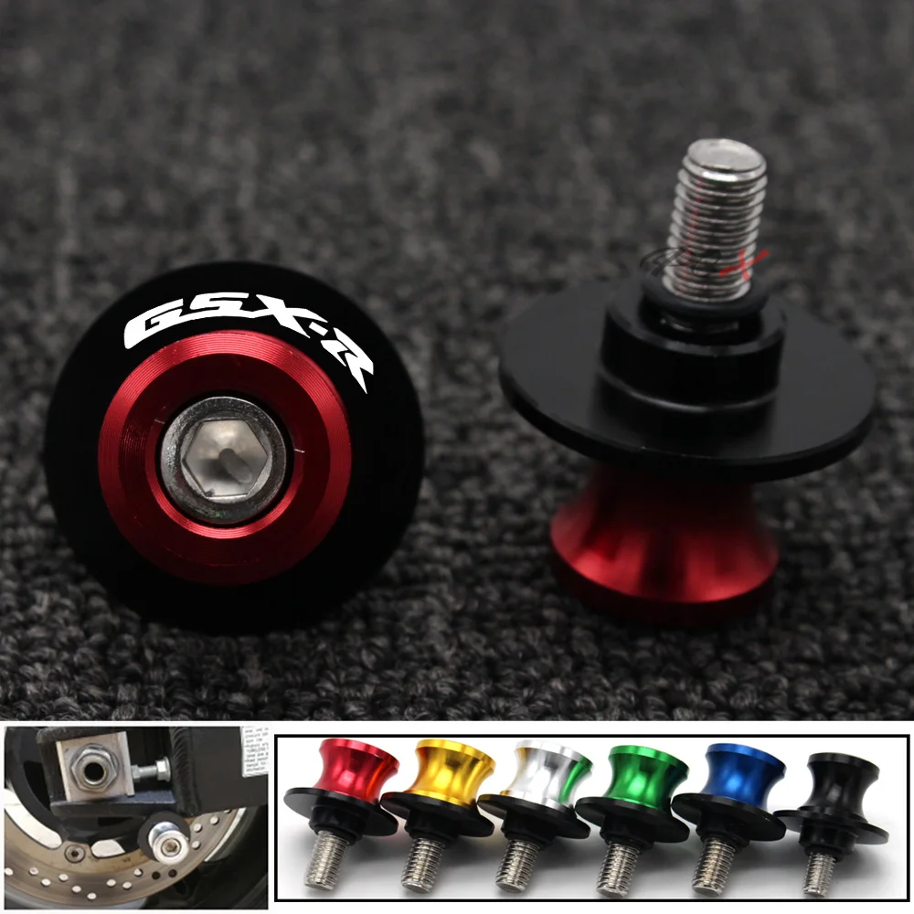 

Motorcycle Accessories CNC Aluminum M8 Swingarm Spools Slider Stand Screw For Suzuki GSX-R GSXR600 GSXR750 GSX-R1000