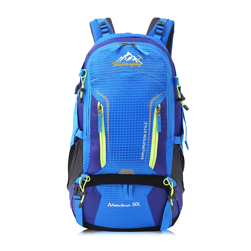 

50L Outdoor Sports Bag Camping Hiking Backpack Traveling Trekking Rucksack Mountain Climbing Equipment or Men Women