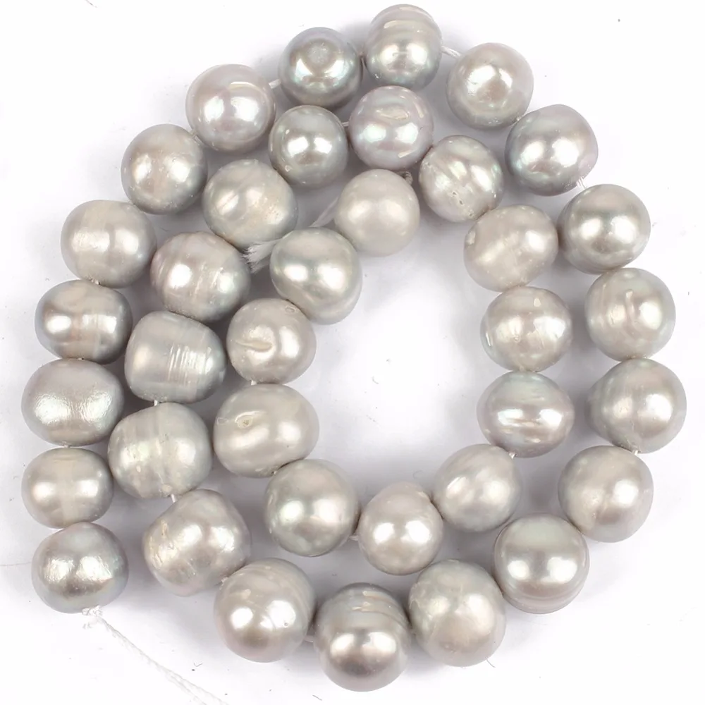 AAA модное ожерелье из натурального жемчуга 10-11 мм круглой формы для женщин и девушек, ожерелье из пресноводного жемчуга, ювелирное изделие, сделай сам