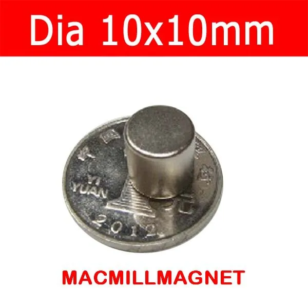 10 шт. супермощные Круглые неодимовые магниты х10 мм|rare earth neodymium magnets|super strong magnetmagnet
