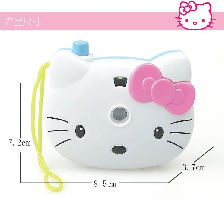 Zhenwei 1 шт. милый кот пластиковая камера проекция функция мультфильм камера делая вид игрушки для детей подарок