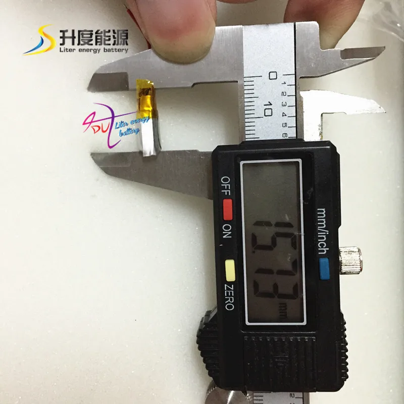 Маленькая батарея для мыши 501015 3,7 в bluetooth Литий-полимерный аккумулятор 60 мАч 501015