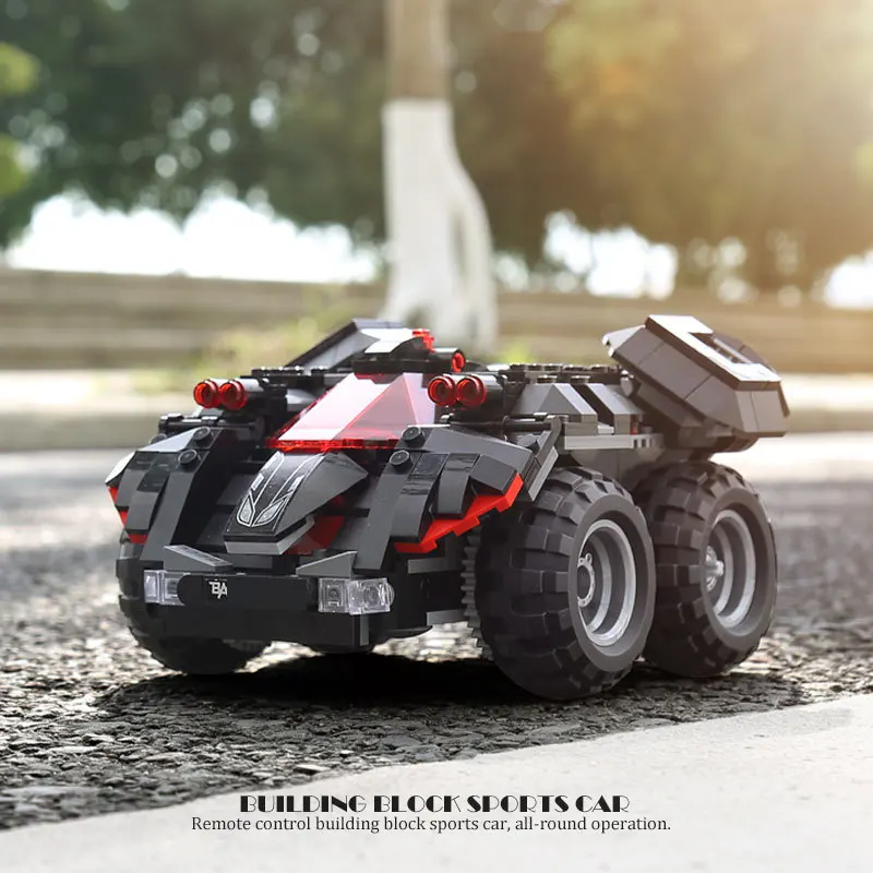 

Yeshin 13020 13030 384 Pcs Movie Series The Remote Control Batmobile Car Set Building Blocks Bricks Kids Birthday Gift