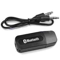 Соединение через usb и беспроводное, через Bluetooth приемник 3,5 мм музыка аудио автомобиля гарнитура приемник Bluetooth2.1 адаптер