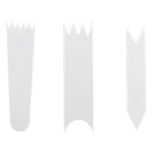 Скребки Украшения Торта Помады обледенения гладкой формы глазурь инструмент 118*20 мм