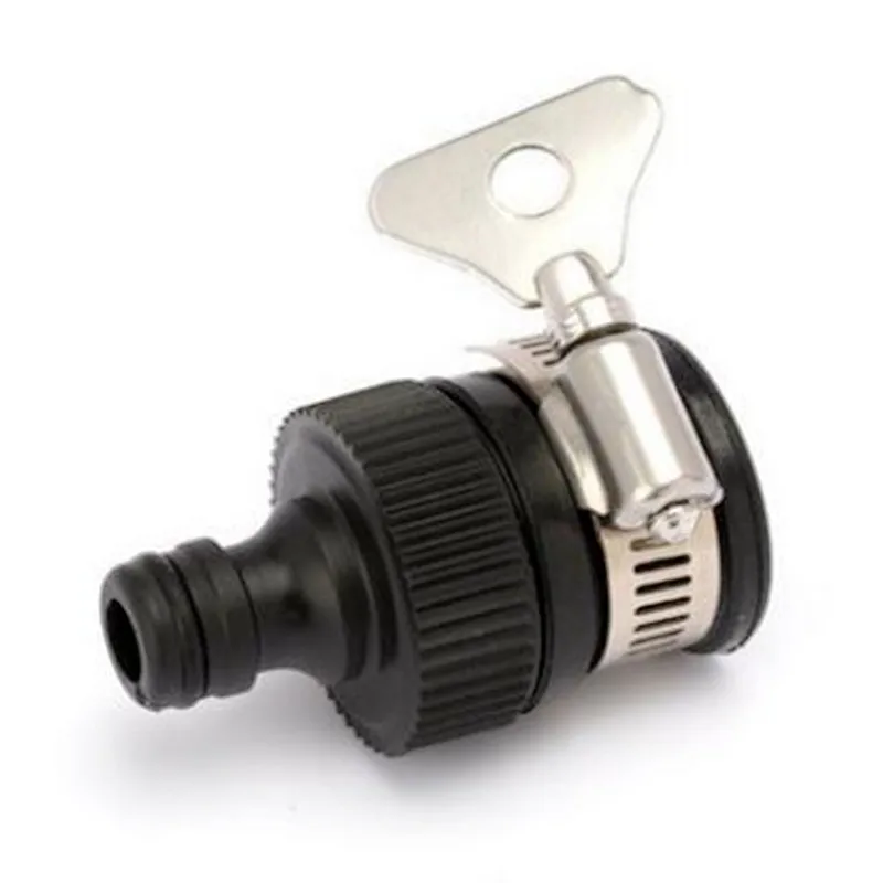 5pcs Indoor Tap Connector for Unthreaded Tap Threadless Tap Adaptor Hose End Fittings Watering
