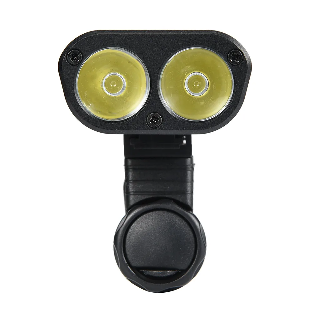 Clearance ISHOWTIENDA Usb Rechargeable Bike Light Front Handlebar 3 Power Indicator Bike USB Rechargeable Waterproof Bicycle Headlamp 8