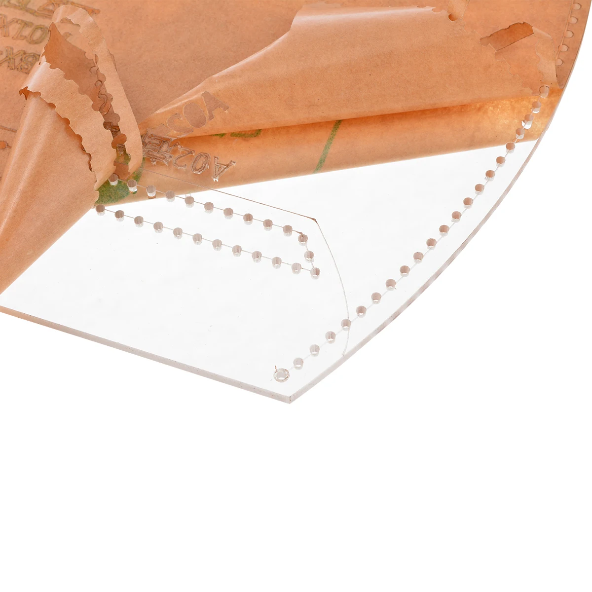 7pcs/Set Leather Craft Template Acrylic DIY Stencils Shoulder Bag Handbag Pattern Stencil for Leather Handcrafts Lovers