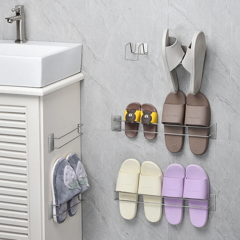 Boxi 2 шт./компл. настенный держатель для швабры крюк для обуви подвесной органайзер для хранения ванной комнаты держатель аксессуаров для ванной