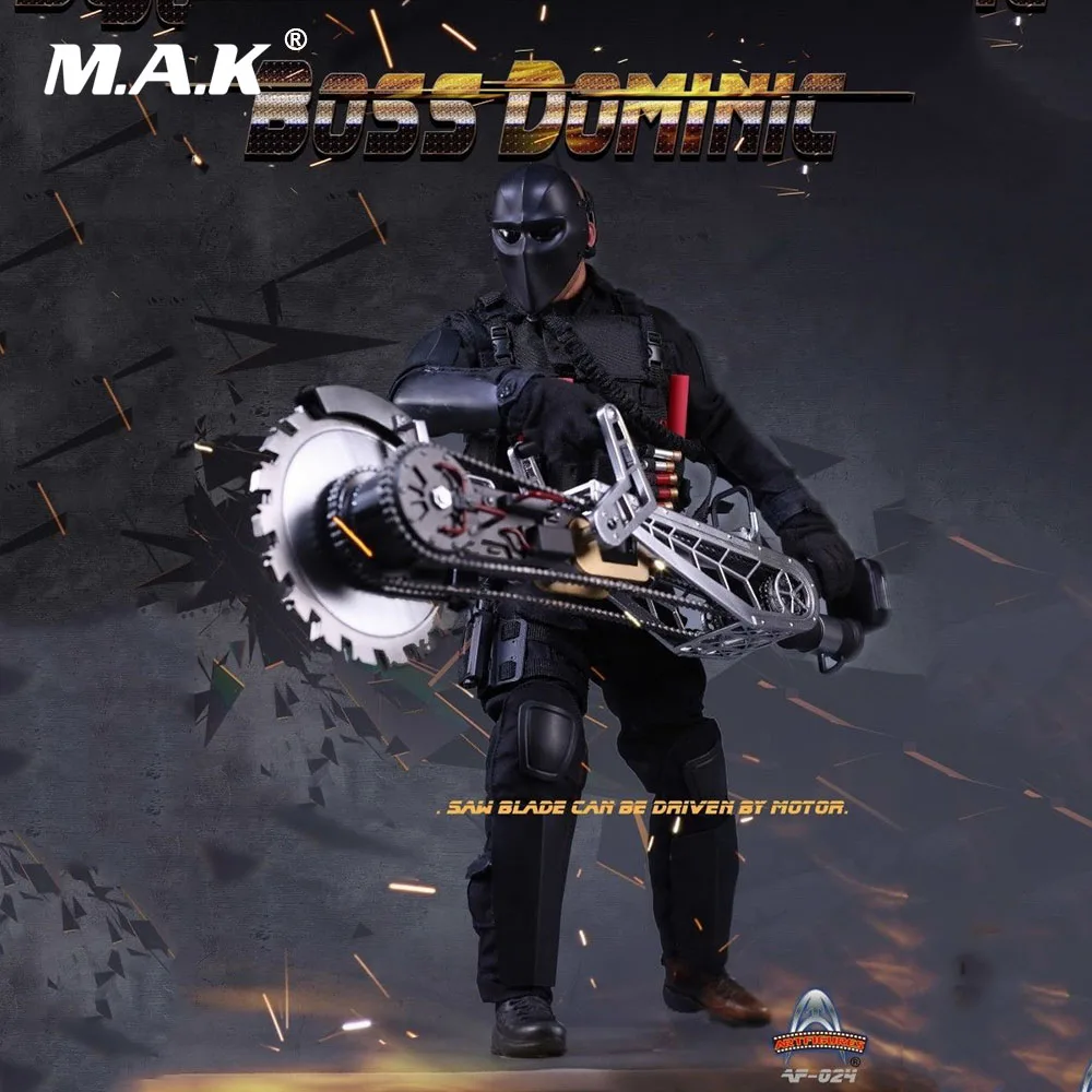Коллекционные художественные фигурки модели игрушек AF 024 Boss Dominic масштаб 1/6