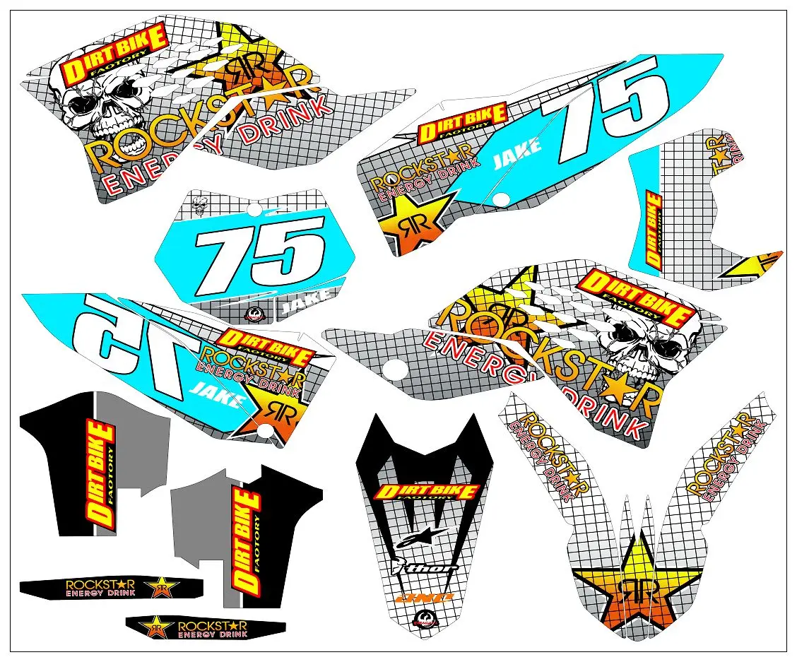 

3M Motorcycle Sticker Modified Decal for 2008-2011 KTM EXC Series