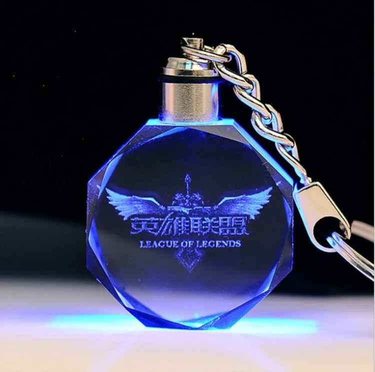 Excellent Customized Fashion Laser Engraving LOGO Crystal Keychains Octagonal Shaped LED Key Chain Key Ring for Wedding Xmas Birthday Gift 2 Excellent Customized Fashion Laser Engraving LOGO Crystal Keychains Octagonal Shaped LED Key Chain Key Ring for Wedding Xmas Birthday Gift 2