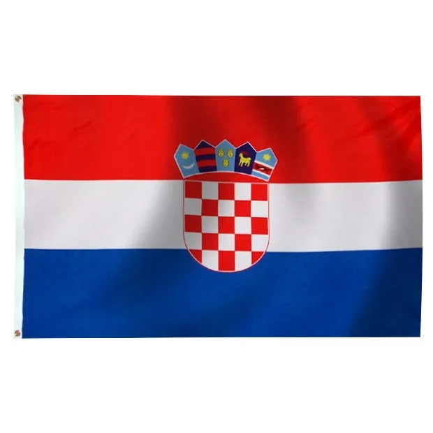 

johnin hr hrv Hrvatska croatia Flag For Decoration