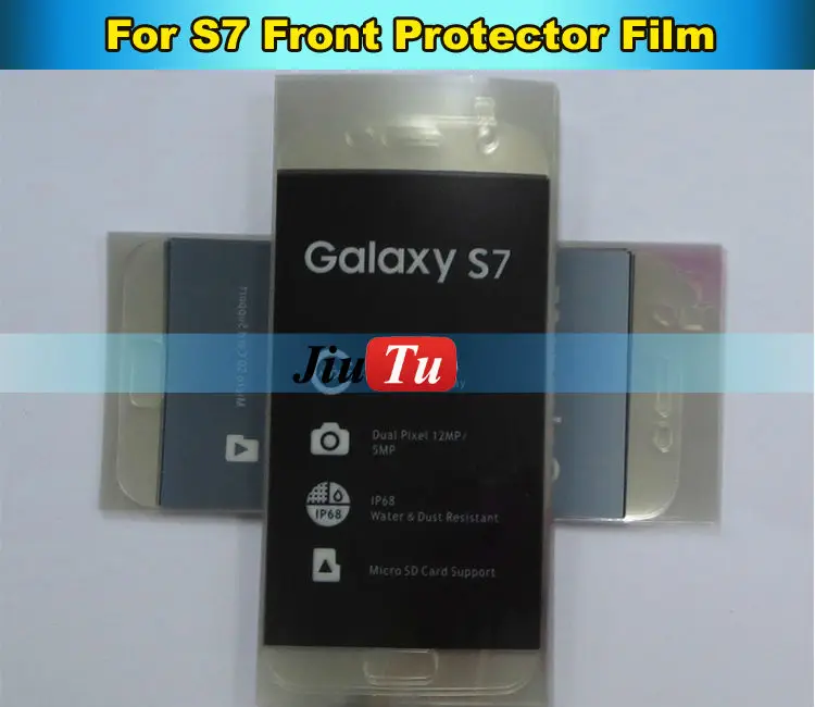 

LCD Screen Plastic Seal Factory Screen Protective Film for Samsung S7 Glass Protector Repair Accessories