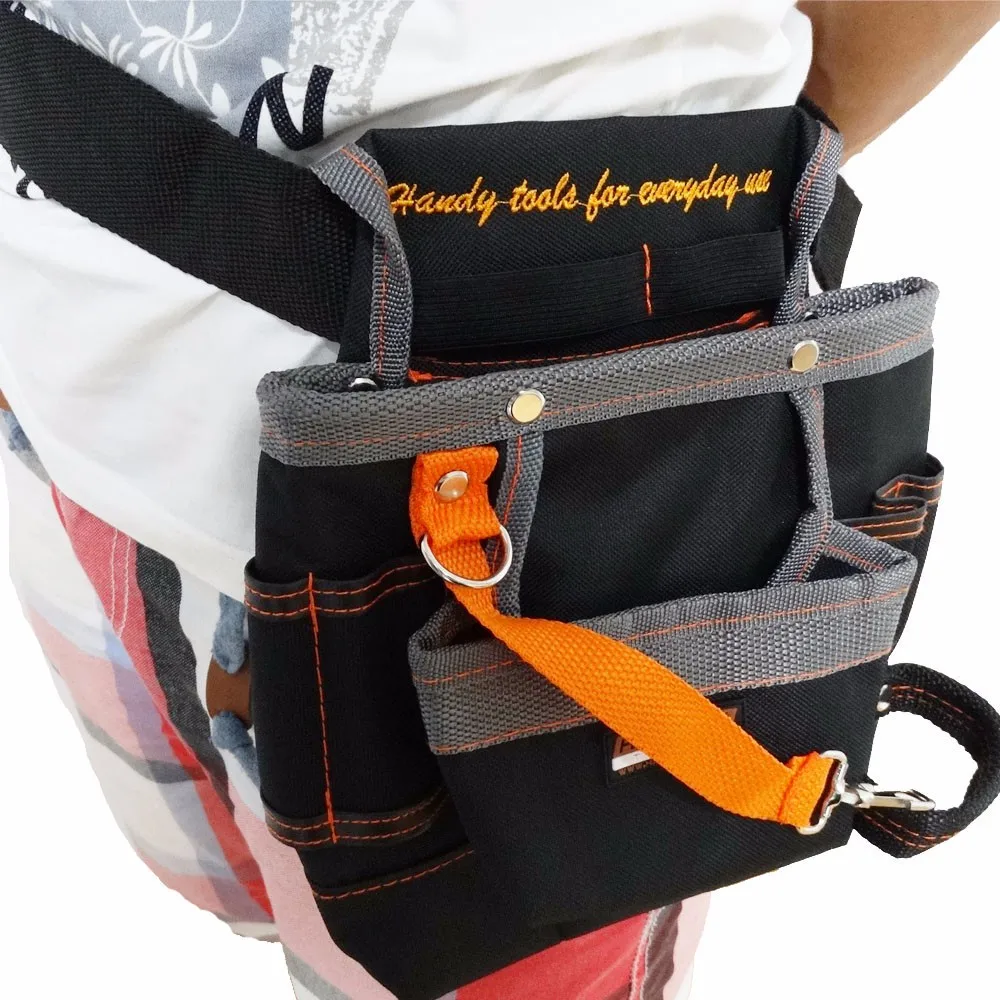 8 Pockets Multi-Function Tool Bag,Tool Holder Belt H