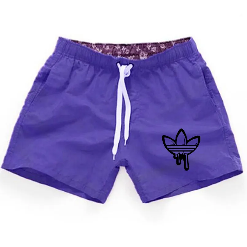 Летние брендовые быстросохнущие шорты для плавания ming с карманами, Мужская одежда для плавания, мужские плавки, летняя пляжная одежда для купания, боксеры для серфинга Bri - Цвет: Photo Color 18