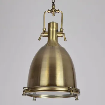 

Prim Industrial 1-Light Dome Shade Pendant Light Frost Glass Diffuser LED 90-260V pendant lamp