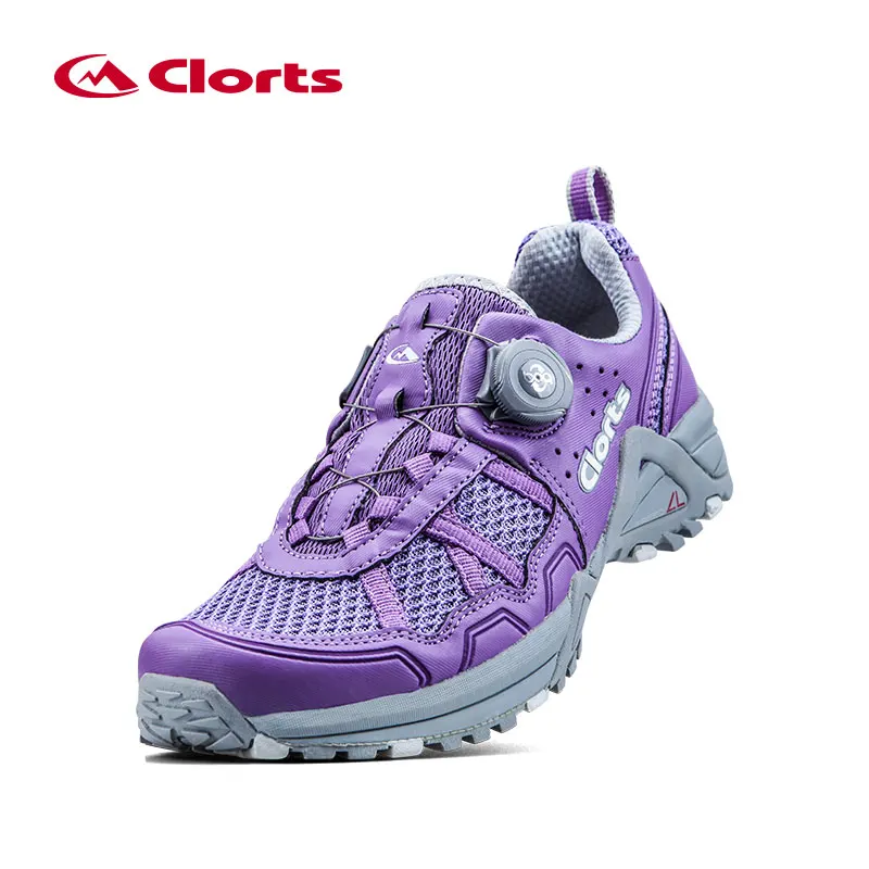 Clorts женщины шнуровка boa работающей системе обувь 3F013 свободного пробега легкая спортивная обувь дышащий Открытый кроссовки