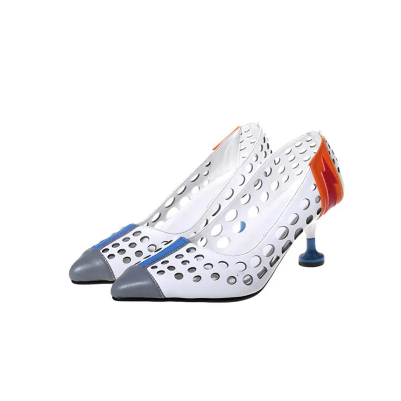 Обувь на полой подошве; женские туфли-лодочки; пикантные туфли на высоком каблуке 6 см с острым носком и вырезами; женские модельные туфли для вечеринки; обувь для офиса; BS01 muyisxi