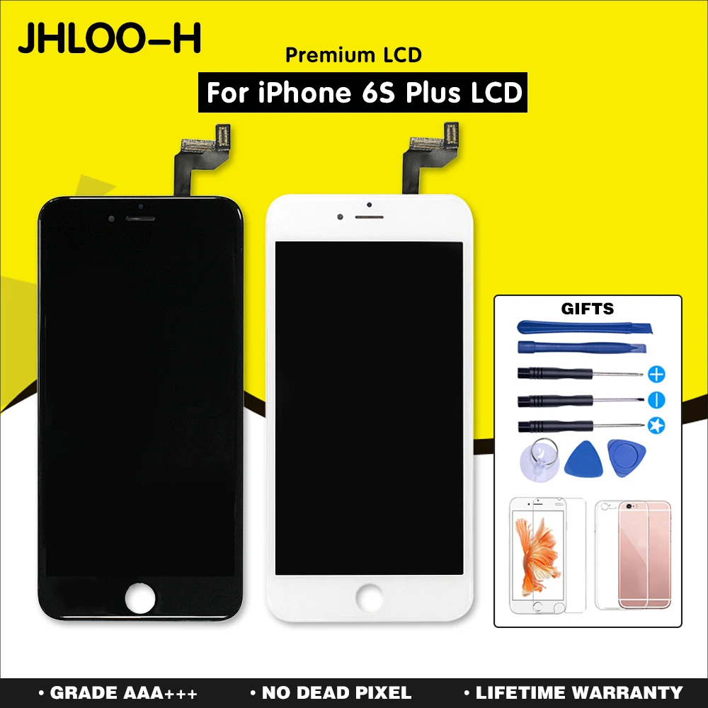 

Grade AAA+++ For iPhone 6S Plus LCD With 3D Force Touch For iPhone 6SP Screen Digitizer Assembly Display No Dead Pixel
