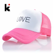 Женская летняя кепка мужская Бейсболка уличная дышащая сетка козырек кепки женская пляжная Повседневная Кепка унисекс с буквенным розовая бейсболки