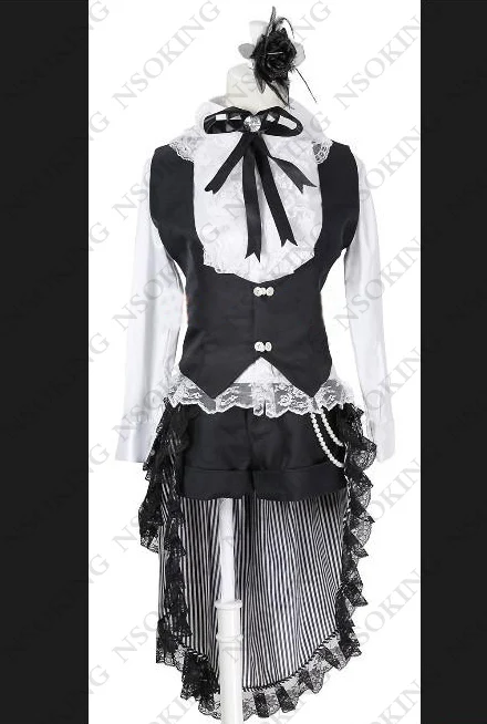 Аниме Black Butler Kuroshitsuji косплей цирковое праздничное платье Ciel Phantomhive костюмы для