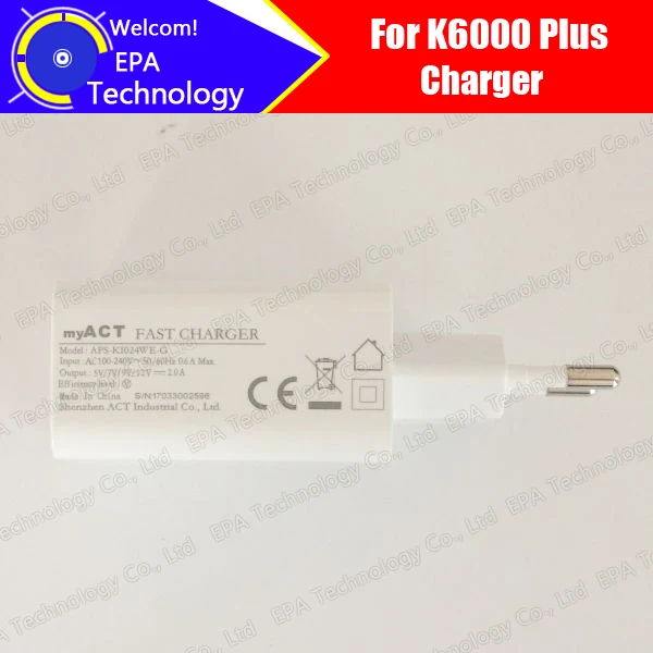 

Oukitel K6000 Plus Charger 100% Original New Official Quick Charging Adapter Accessories For K6000 Pluser Mobile Phone