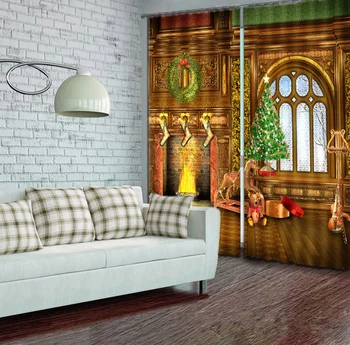 

Window decoration 3D Blackout Curtains Healthy non-pollution Digital Print Customiz Design Tablecloth Shower Curtain Bedding