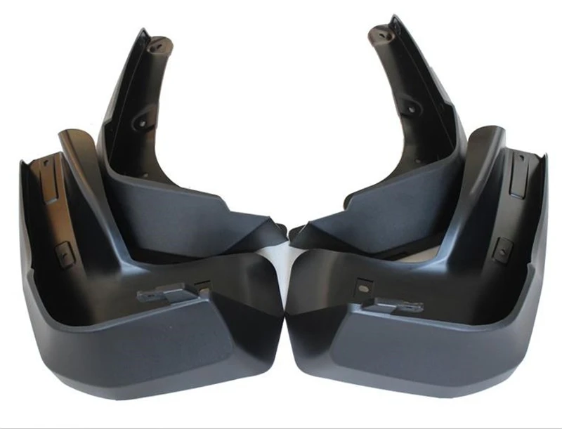 4Pcs For Acura MDX 2013 2016 Black Front Rear Molded Car Mud Flaps