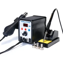 8786D/8786D I цифровая паяльная станция Регулируемый паяльник фена сварочная станция инструмент для ремонт телефона pcb