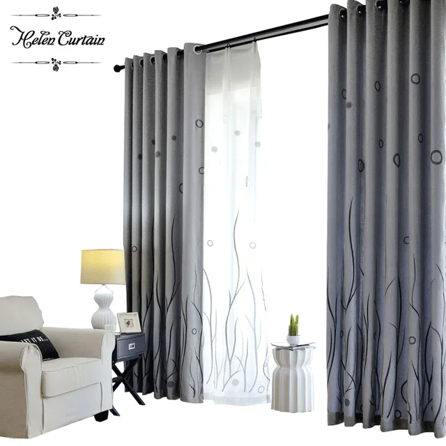 Helen Gordijn 2017 Moderne Jacquard Grey Gordijnen Ontwerpen Voor ... Helen Gordijn 2017 Moderne Jacquard Grey Gordijnen Ontwerpen Voor ...