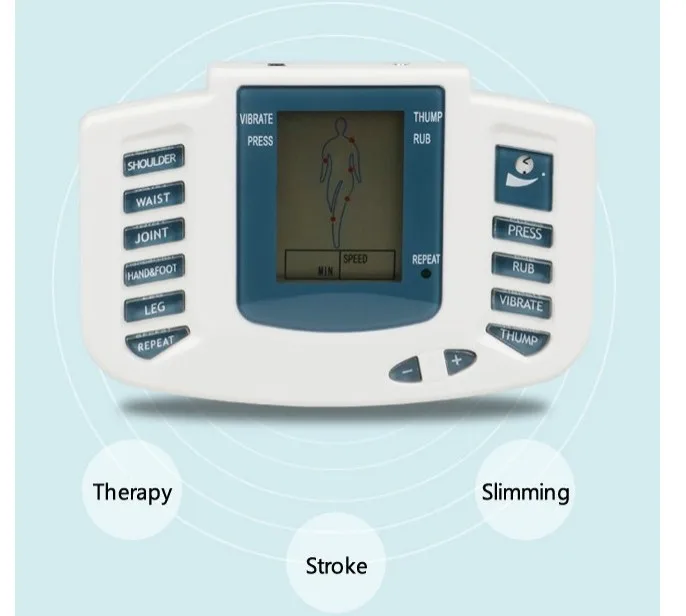 1set. JR 309A Electrical Stimulator Full Body Relax Muscle Therapy