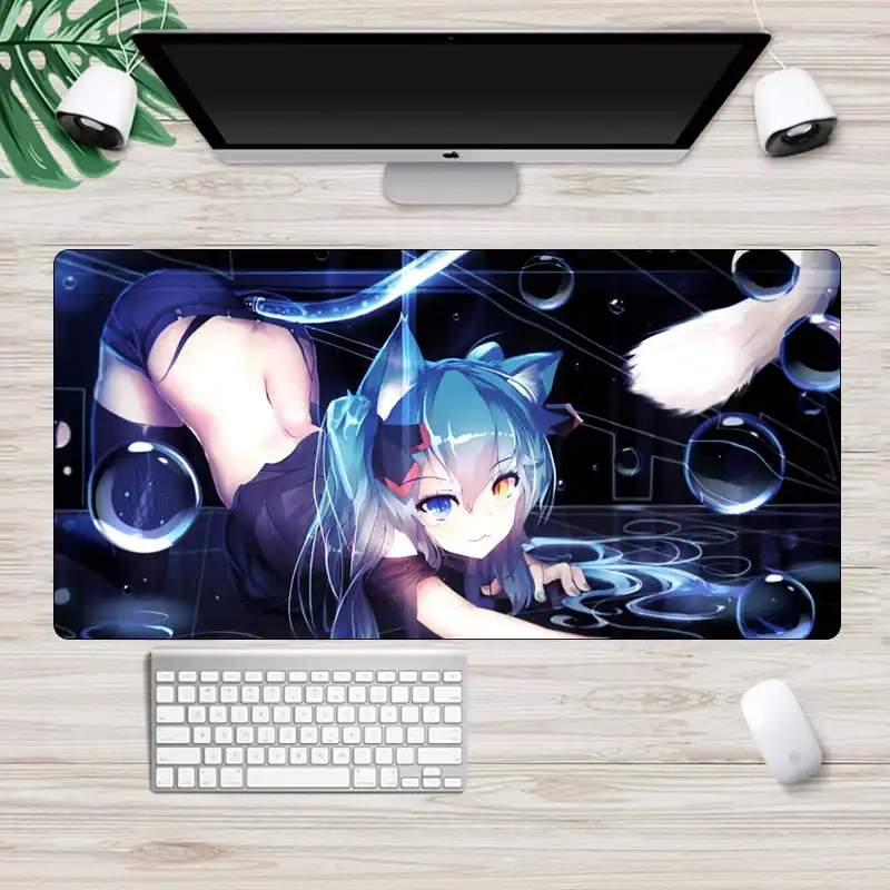 Anime No Game No Life Mouse pad Otaku Gaming Play Mat Mice pad Keyboard pad DIY