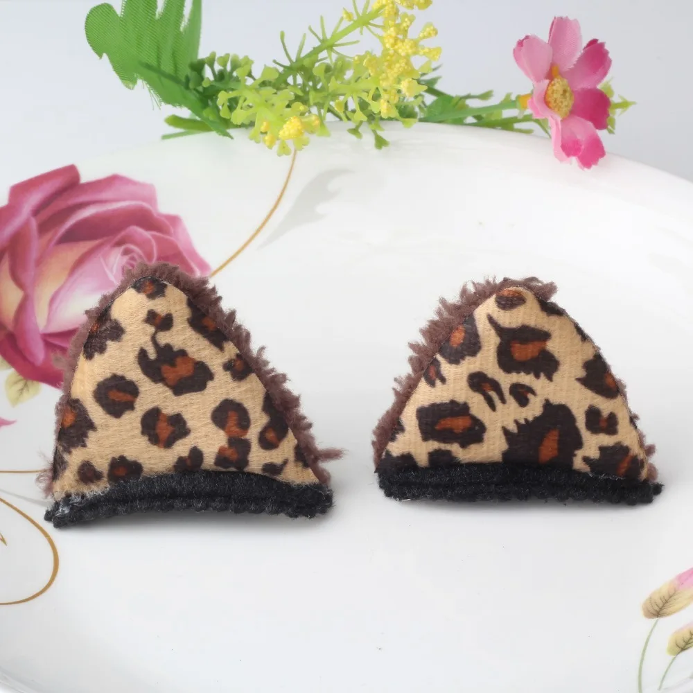 

1 Pair Children Hairpins Anime Costume Animal Ears Hair Clip Women Self-Photo Party Hair Accessories Girls Cat Ear Hairpins