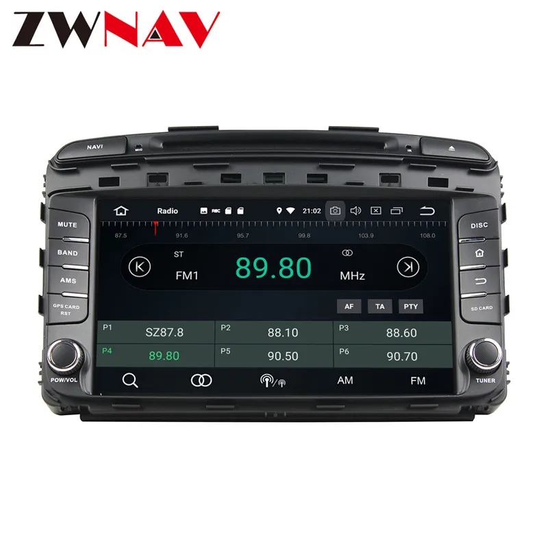 Excellent IPS Screen Android 8.0 4+32G Car multimedia Player head unit For Kia SORENTO 2015 GPS Navigation Radio Free Maps auto stereo BT 15