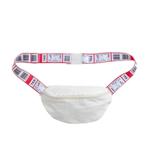 Модная дизайнерская хлопковая поясная сумка для мужчин и женщин, поясная сумка, нагрудная сумка, роскошная нейтральная повседневная Веревка с буквенным принтом