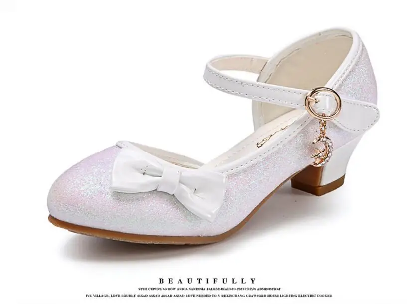 Girls high-heeled shoes-25