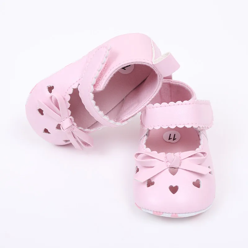 

baby girl shoes Newborn Infant Baby Girls Crib Shoes Soft Sole Anti-slip Sneakers Bowknot Shoes bebek ayakkabi Hot sale #06